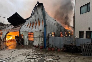 台中消防分析工廠火警 近3年作業區電氣因素最多