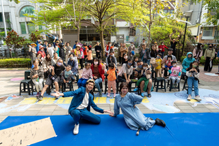 台南新營藝術季開幕 「水水三重奏」展流動能量