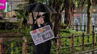 陸配小微涉武統言論未搭機  八炯要送行