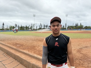 U18東岸聯盟普門顏浩恩敲2安 王膺鵬指點阻殺技能