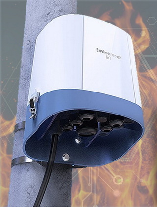 嘉縣布建300台空品感測器 火災空污範圍立即顯現