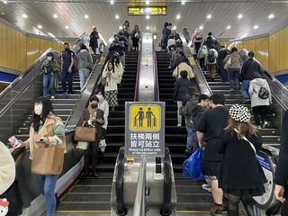 北捷調快47座電扶梯速度  估每座每分鐘多搭22人