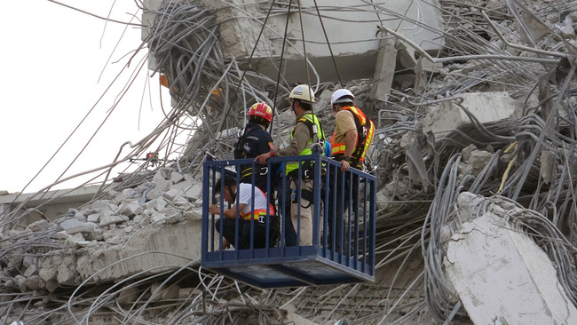 緬甸地震曼谷大樓倒塌 搜救第五天仍盼找到生還者 | 華視新聞