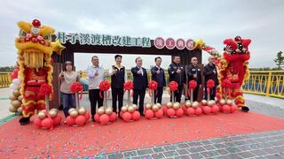 朴子溪第三代渡槽竣工抗百年洪水 灌溉系統更具韌性