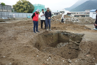 花蓮新城聯合辦公廳舍動工 發現史前大坌坑文化層