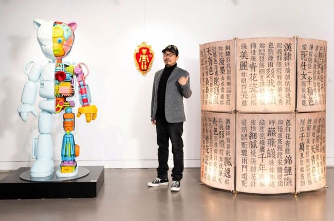 方文山新創「青花瓷」藝術屏風 基隆美術館展出 | 華視新聞