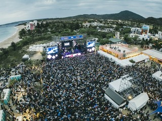 台灣祭首日芒果醬打頭陣 萬人齊聚大灣享受音樂