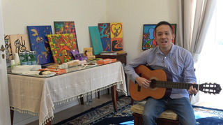 不停逐夢 自閉症畫家李柏毅赴羅馬參賽水上芭蕾