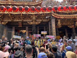 大甲媽祖遶境 氣象署連續13年鎮瀾宮前報氣象