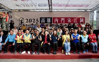 高雄內門創意宋江陣 鳳武薪傳-西螺鳳山館奪冠