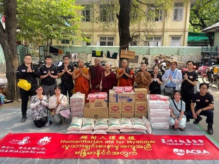 佛光山馳援緬甸重災區派發物資 災民互助令人動容