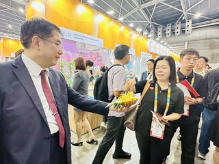 新加坡食品展開幕 黃偉哲行銷台南農漁產拓海外通路