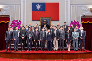 蕭副總統接見IT獎得主 盼共創立足世界關鍵品牌