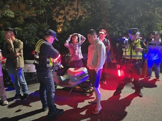 大甲媽起駕交通違規  未戴安全帽最多