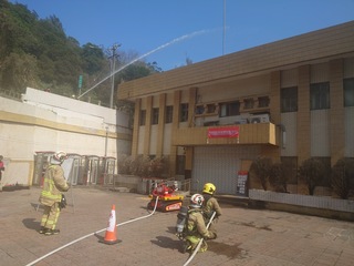 城鎮韌性演習連江首登場  實作演練戰災搶救應變