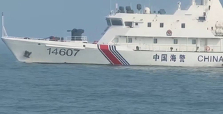 中國海警船連2日侵擾金門海域 海巡併航驅離