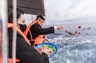 高雄114年首場聯合海葬 9名先行者祝福中回歸自然