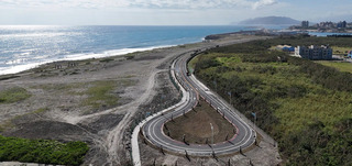 花蓮港奇萊鼻景觀大道將完工 設有陸蟹生態廊道