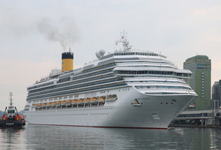 歌詩達郵輪滯留沖繩 12日上午返抵基隆港