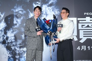 張家輝來台宣傳「贖夢」 彭于晏備台灣小吃催票房