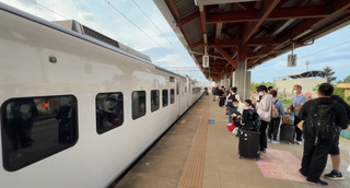 台鐵電力設備故障  台東康樂至知本站客運接駁