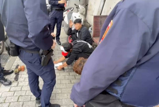 5萬元修車費糾紛巧遇堵車砸窗揮刀 基警逮3嫌