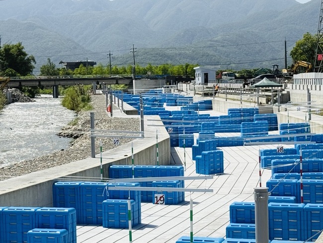 陳金德視察宜蘭輕艇激流場 估4月底啟用迎世壯運 | 華視新聞