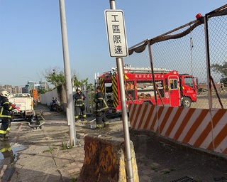 新北泰山工地挖破瓦斯管  外洩數值高一度恐爆炸