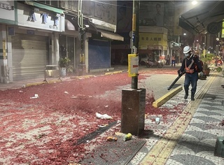 大甲媽回鑾遶境彰化市區 清潔隊清出5260公斤垃圾