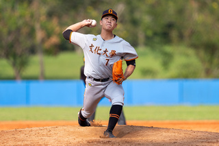 姚柏宇6局10K先發好投 成棒春季聯賽文化晉決賽