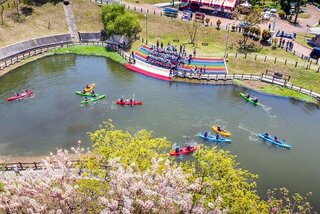 嘉市校園啟動水域課程  體驗獨木舟及造筏