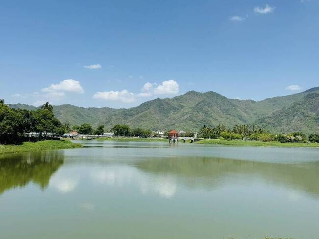 美濃湖清淤13萬立方公尺土方完工 提升蓄洪改善生態 | 華視新聞