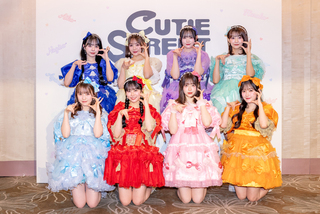 日本女團CUTIE STREET任全中運嘉賓 搶喝台灣珍奶