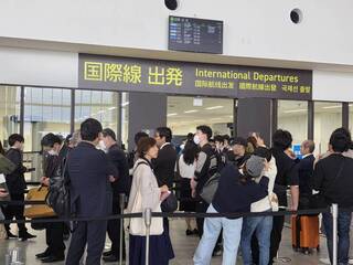 神戶機場首迎國際航班 星宇航空搶頭香首航全滿