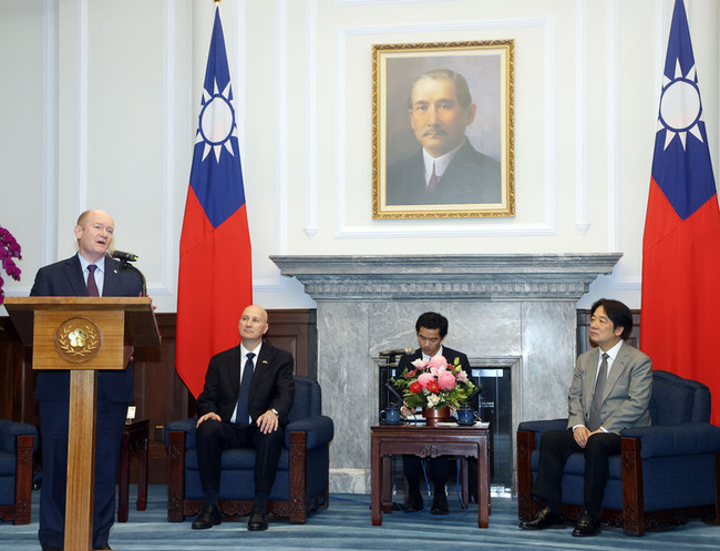 美跨黨派參議員訪台  承諾持續協助台灣自我防禦 | 華視新聞