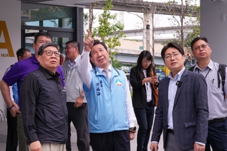 金門縣府參訪國家住都中心 爭取西半島社宅計畫