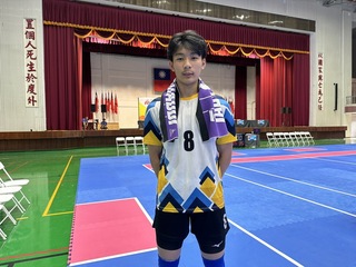 全中運治平高中主攻手莊司雅各 靠卡巴迪找到自信