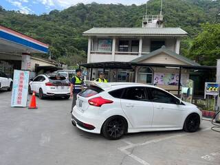 重機噪音擾人 南投信義分局假日加強取締交通違規