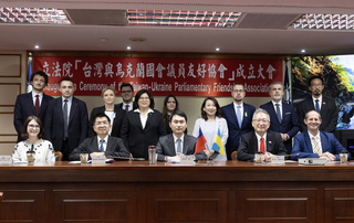 綠委成立台烏國會議員友好協會 盼促進2國交流