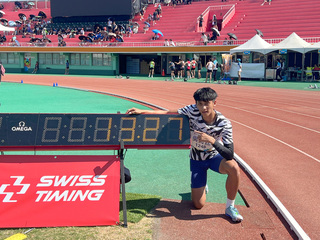 全中運高男110公尺跨欄 吳育廷破U20全國紀錄