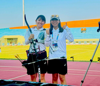 明德高中女箭客風佑築 全中運個人賽摘金2連霸