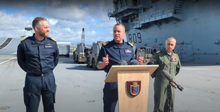 英航艦打擊群指揮官：印太自由航行任何選項皆可能