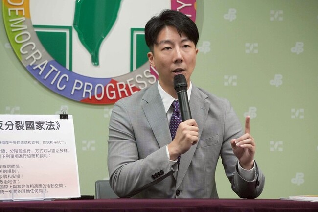 劉書彬引反分裂法批政府 綠：有這種立委還需敵人嗎 | 華視新聞