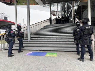 雙北世壯運5月登場  新北市美術館周邊反恐演練