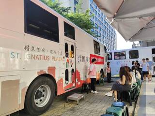 文大發起校園捐血 累積逾200次熱血師帶頭響應