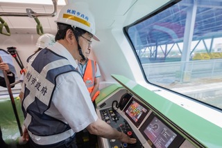 桃捷綠線7月主線動態測試  目標115年底通車