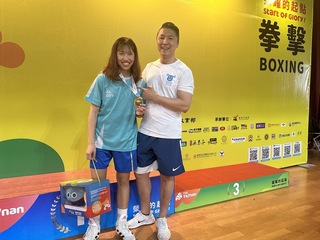 全中運女子拳擊 周席君升高一不用適應期就摘金