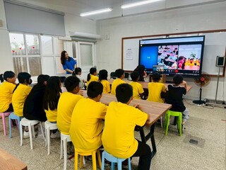 澎湖風櫃與首爾市國小視訊 跨越語言共學守護海洋