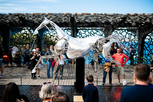 巴黎奧運開幕秀機械馬「宙斯」 全法巡迴展覽 | 華視新聞