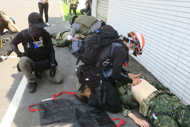 福和會2025民防聯訓演練戰傷救護